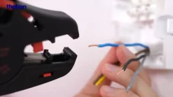 Theben LED buiten wandlamp theLeda S8-100, wit, sensor