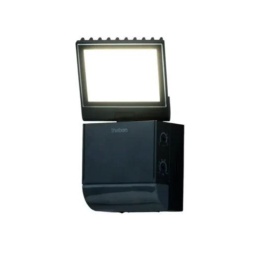 Theben LED buiten wandlamp theLeda S8-100, zwart, sensor
