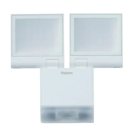 Theben LED buiten wandlamp theLeda S17-100, wit, sensor