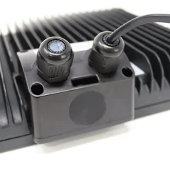 Theben LED buitenspot theLeda B50L, zwart aluminium 5.000 K
