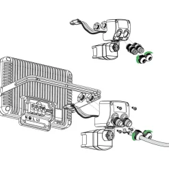 Theben theLeda B sensor RC + afstandsbed.,zwart