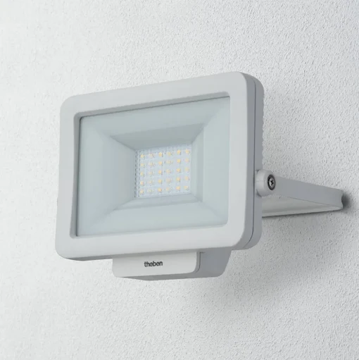 Theben theLeda B20L LED-buitenspot, wit