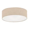 Thor plafondlamp, zand, Ø 60cm