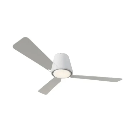 Tijdloze plafondventilator Garbí met LED-licht