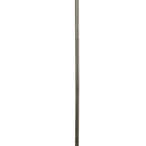 Tijdloze vloerlamp LINEAS, antiek messing