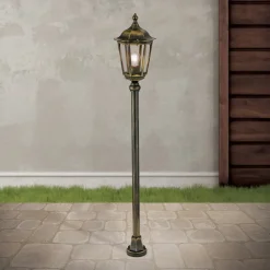 Traditionele tuinpadverlichting Fabio, 140 cm