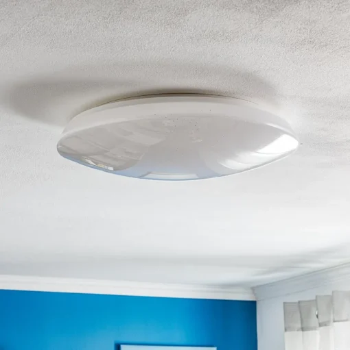 Trio WiZ Charly smart plafondlamp kristaleffect