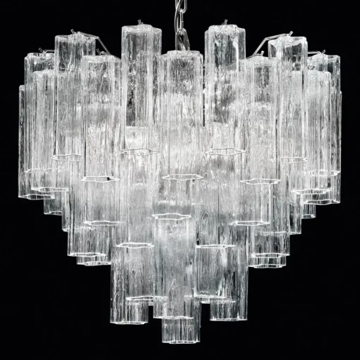 Tronchi - hanglamp van helder muranoglas