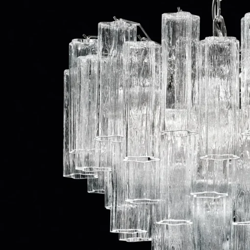 Tronchi - hanglamp van helder muranoglas