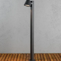 Tuinlamp Trieste van aluminium, antraciet