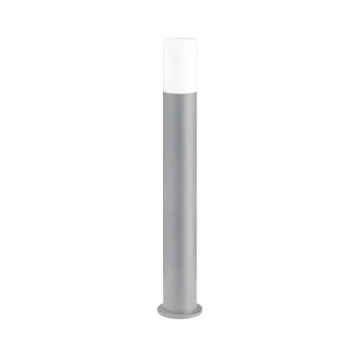 Tuinpadverlichting 1326 met opaalglas lichtgrijs Hoogte 95 cm