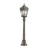 Tuinpadverlichting Doornik, hoogte 110 cm, aluminium, glas