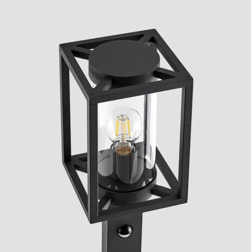 Tuinpadverlichting Ferda, 100 cm, sensor, antraciet, IP44