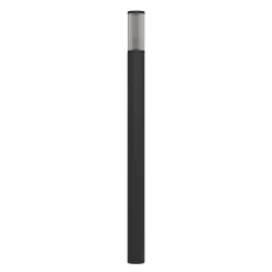 Tuinpadverlichting, hoogte 110 cm, zwart, aluminium