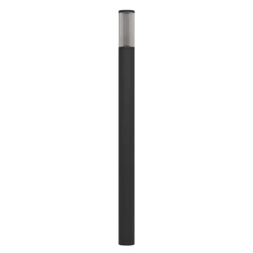 Tuinpadverlichting, hoogte 110 cm, zwart, aluminium