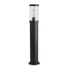 Tuinpadverlichting, IP44, zwart, hoogte 73 cm, metaal