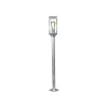 Tuinpadverlichting Karo, schemersensor 100 cm zink