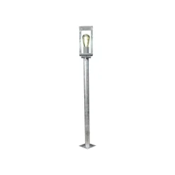 Tuinpadverlichting Karo, schemersensor 100 cm zink