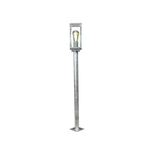 Tuinpadverlichting Karo, schemersensor 100 cm zink