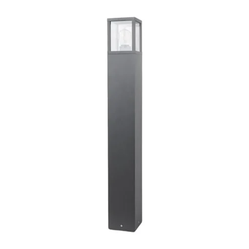 Tuinpadverlichting Klemens, 90 cm, antraciet, metaal, E27
