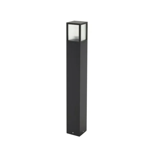 Tuinpadverlichting Klemens, 90 cm, zwart, metaal, IP54