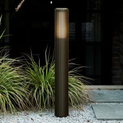 Tuinpadverlichting Matrix messing donker