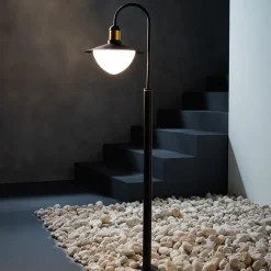 Tuinpadverlichting Sirmione met glazen kap