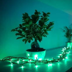 Twinkly RGB lichtkettingen, zwart, 250 lampjes 20m
