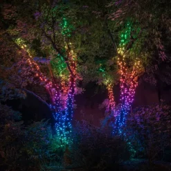 Twinkly RGBW lichtkettingen, 250 fl. 20m transparant