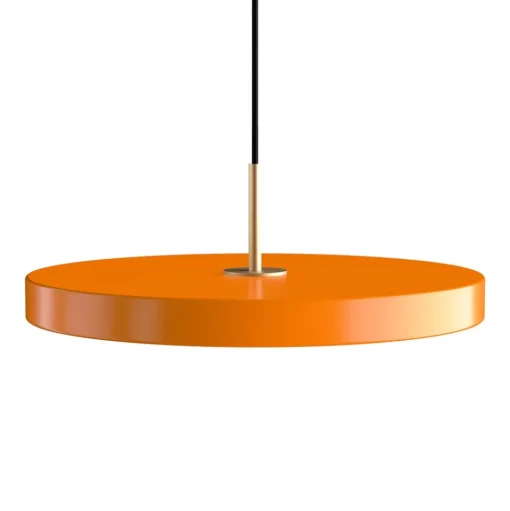 UMAGE Asteria medium hanglamp messing oranje