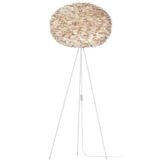 UMAGE Eos large vloerlamp tripod lichtbruin