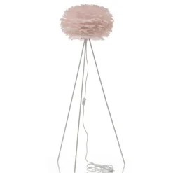 UMAGE Eos medium vloerlamp roze tripod wit