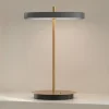 UMAGE LED oplaadbare tafellamp Asteria Move antraciet/messing 31cm