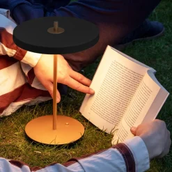 UMAGE LED tafellamp Asteria Move zwart/messing 31 cm