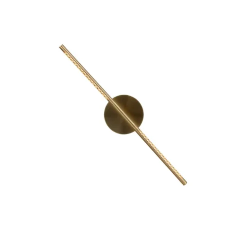 UMAGE LED wandlamp Omni, messing, lengte 74 cm
