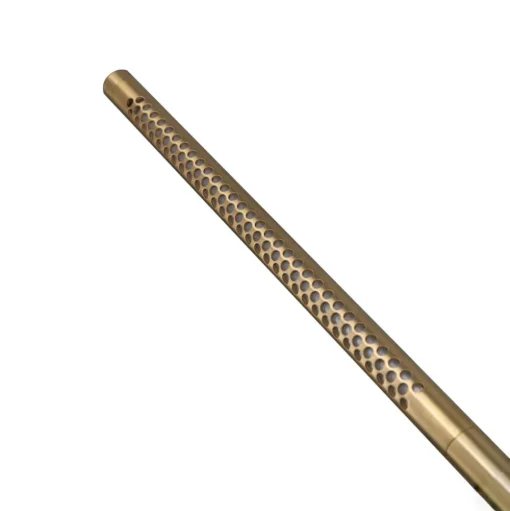UMAGE LED wandlamp Omni, messing, lengte 74 cm