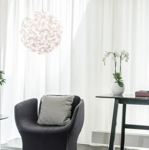 UMAGE Lora x-large hanglamp Ø 75cm snoerset wit