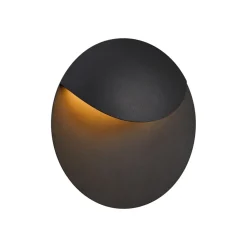 Valopin Seaside LED buitenwandlamp, zwart