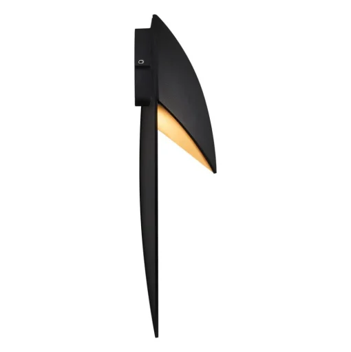 Valopin Seaside LED buitenwandlamp, zwart