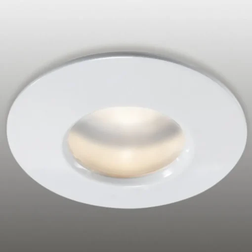 Vaste inbouwring wit