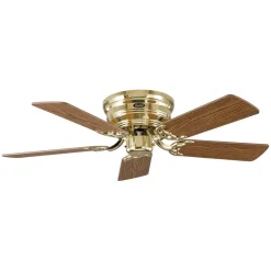 Ventilator Classic Flat III messing gepolijst 103 cm