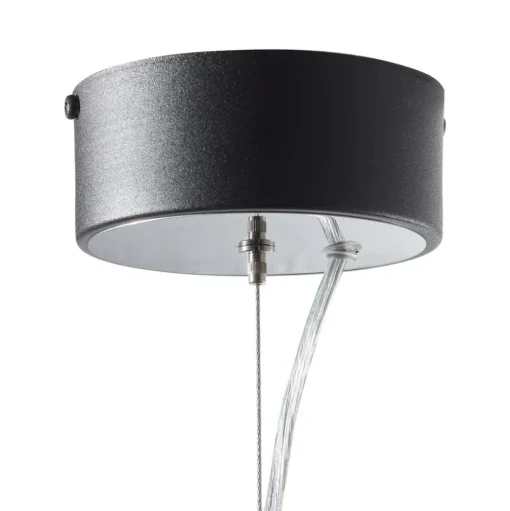 Vento hanglamp, zwart, Ø 60 cm, metaal, E27