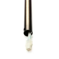 Verlengingsstaaf 46 cm, antiek messing