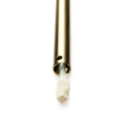 Verlengingsstaaf 46 cm, zijdeglans messing