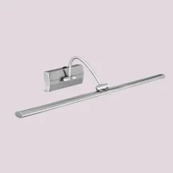Verstelbare LED fotolamp Head met nikkel afwerking