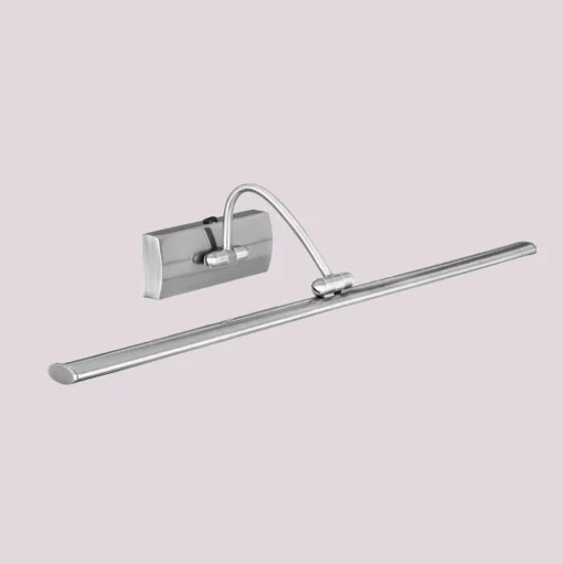 Verstelbare LED fotolamp Head met nikkel afwerking
