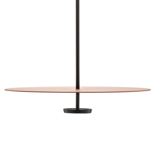 Vibia Flat LED hanglamp 1-lamp Ø 55cm terracotta