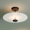 Vibia Flat LED plafondlamp 2-lamps Ø 55 cm wit