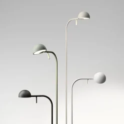 Vibia Pin 1660 LED vloerlamp, 125 cm, groen