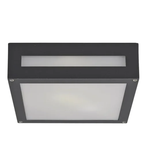 Vierkante buiten-plafondlamp Nerea